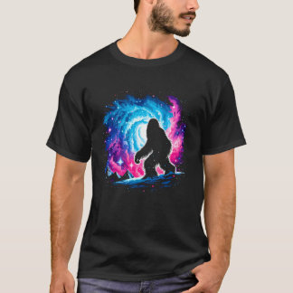 Camiseta Arte Espacial Cósmica legal Yeti Galaxy