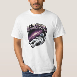 Camiseta Arte Espacial Exterior para Entusiastas Astronauta