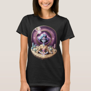 Camiseta Arte Espirituosa Psicodélica Retroativa