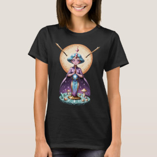 Camiseta Arte Espirituosa Psicodélica Retroativa