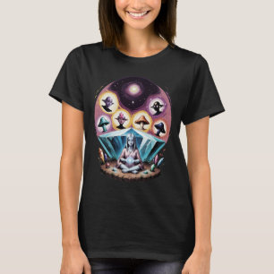 Camiseta Arte Espirituosa Psicodélica Retroativa