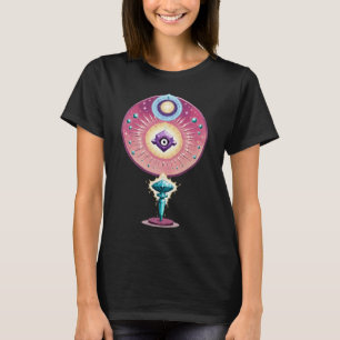 Camiseta Arte Espirituosa Psicodélica Retroativa