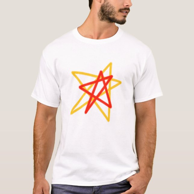 Camiseta arte estrela (Frente)