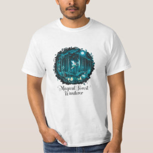 Camiseta Arte Faircore Reproduzível e Encantadora