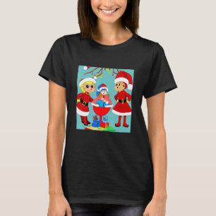 Camiseta Arte feia e estranha de Natal, tão rara e esquisit