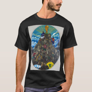 Camiseta Arte feita à mão - Copa do Mundo