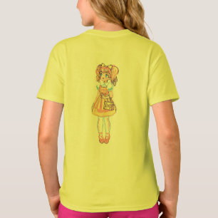 Camiseta Arte Felina Relaxada para Todas as Idades
