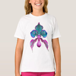 Camiseta arte floral