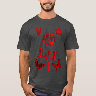 Camiseta arte floral pastel arte floral pastel arte floral