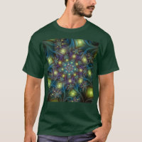 Arte Fractal Roxa Roxa Abstrato brilhante iluminad