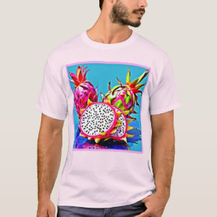 Camiseta Arte Fruta Exótica Dragão