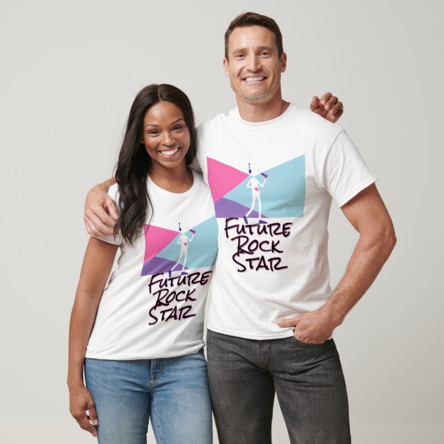 Camiseta Arte Futurística de Desempenho de Cantor (Unissex)