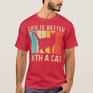 Camiseta Arte Gata Engraçada Para Homens Mulheres Adolescen