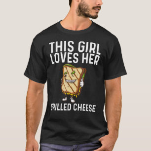 Camiseta Arte Gelada legal Para Meninas Crianças Sanduíche