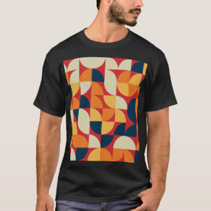 Camiseta Arte Genérica: Círculos Quarter Coloridos