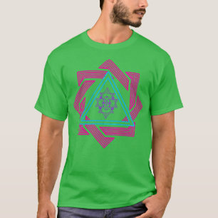 Camiseta Arte Geométrica Colorida