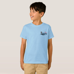 Camiseta Arte Gráfica de Pesca de Robalo Vintage para crian