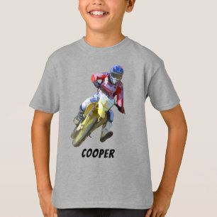 Camiseta Arte Gráfica de Rider de Corrida