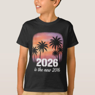 Camiseta Arte Gráfica Tropical Retro 2016 Nova 2026