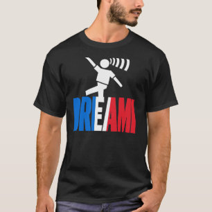 Camiseta Arte Gráfico de Inspiração de Sonho