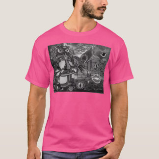 Camiseta arte grafitti clássica