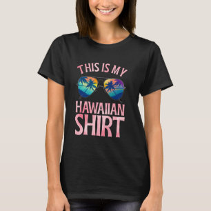 Camiseta Arte Havaiana Para Homens Mulheres Luau Maui Aloha