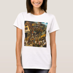 Camiseta Arte Holandesa do século XVI e famoso provérbio