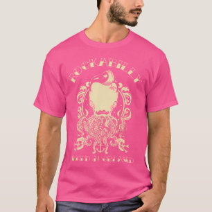 Camiseta Arte horrorosa - Rockabilly Pompadour Octopus - Ps