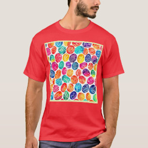 Camiseta Arte Impressa Colorida