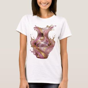 Camiseta Arte impressa de ARTE ABSTRATA Gold Catchy