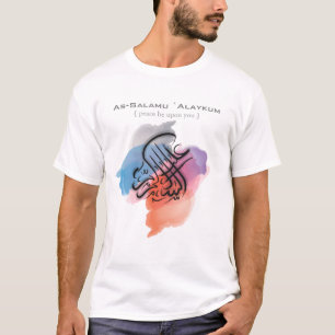 Camiseta Arte Islâmica - As-Salamu ‘Alaykum T-Shirt