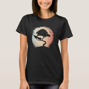 Camiseta Arte Japonês Jardim Bonsai Estético Bonsai Tre