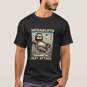 Camiseta Arte Japonês Retrô Monstro Gigante Amante de Pregu