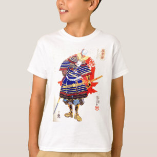 Camiseta Arte japonesa clássica Japão do samurai