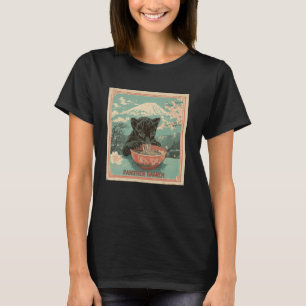Camiseta Arte Japonesa Mt. Fuji Noodles Lover Cub Tiger Ram