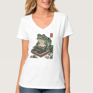 Camiseta arte josias do gráfico vetor de sapo