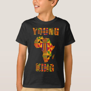Camiseta Arte Kente Africano Legal Homens Meninos Crianças