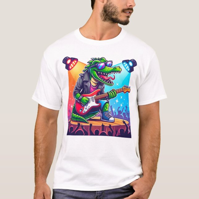 Camiseta Arte legal Crocodilo (Frente)