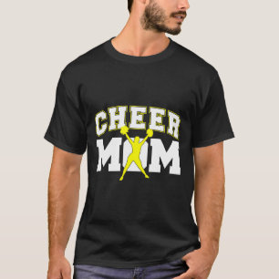Camiseta Arte Legal da Mãe de Torcida para Mulheres Cheerle
