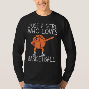 Camiseta Arte legal De Basquete Para Meninas Crianças Borra