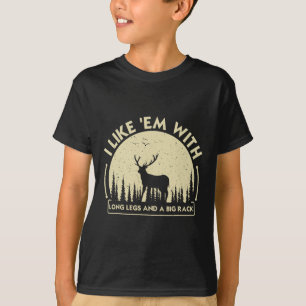 Camiseta Arte legal De Caça Para Homens Mulheres Caçando Wi