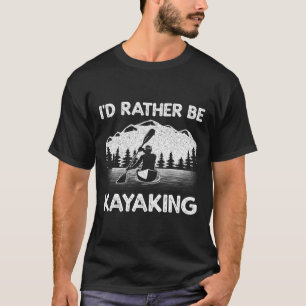 Camiseta Arte Legal de Caiaque para Homens e Mulheres Caiaq
