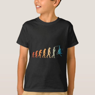 Camiseta Arte Legal de Esqui para Homens Mulheres Esqui Tem
