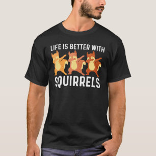 Camiseta Arte legal De Esquilo Para O Pai Papa Chipmunk Pra