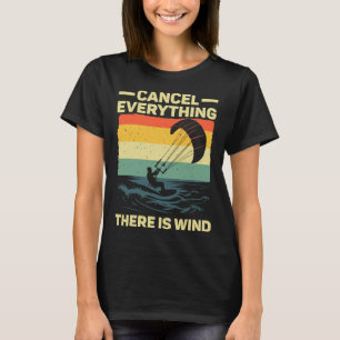Camiseta Arte Legal de Kitesurfing Para Homens Mulheres Kit
