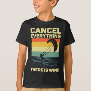 Camiseta Arte Legal de Kitesurfing Para Homens Mulheres Kit