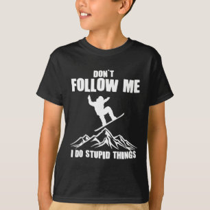 Camiseta Arte legal De Neve Para Homens Mulheres Neve