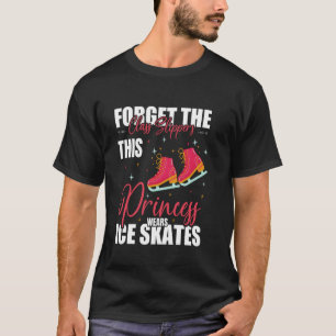Camiseta Arte Legal de Patinação no Gelo para Meninas Mulhe