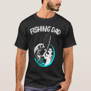 Camiseta Arte Legal de Pesca para Homens Pai Pescadores Anz