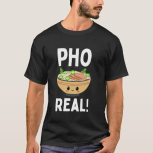 Camiseta Arte Legal de Pho para Homens Mulheres Sopa de Mac